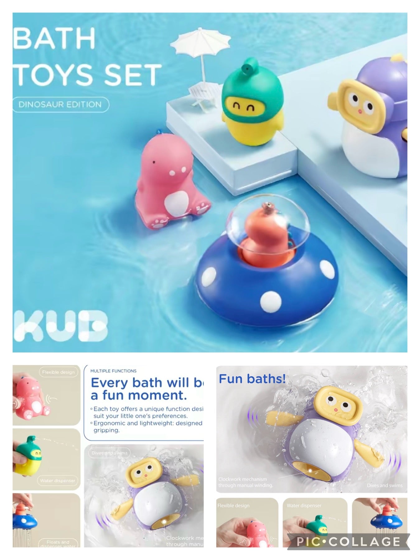 KUB Baby Bath Toys