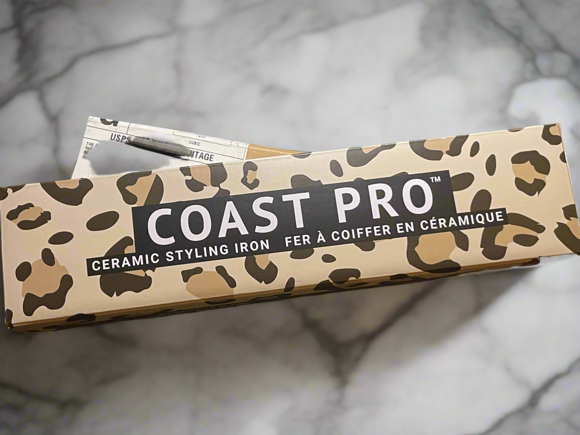 Beachwaver Coast Pro ceramic flat iron (Cheetah)